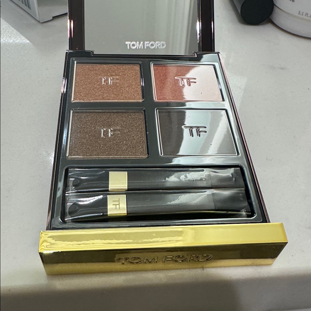 Tom Ford Eye Color Quad with Gold Accent